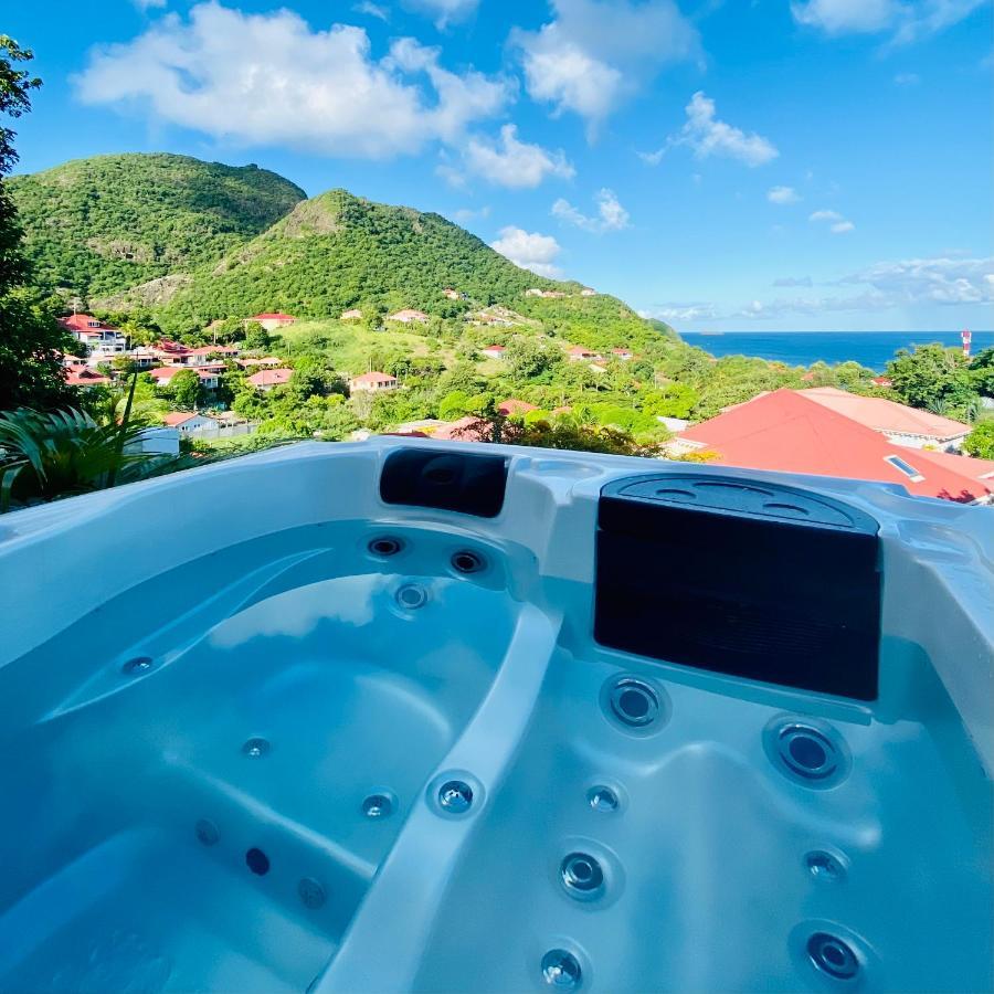 Ti Karet - Charmant Logement Avec Jacuzzi Et Vue Mer تير-دي-هوت المظهر الخارجي الصورة